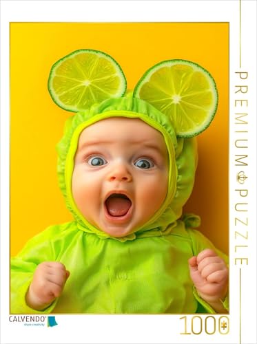 CALVENDO Puzzle Limette | Lege-Größe cm Foto-Puzzle für glückliche Stunden von CALVENDO