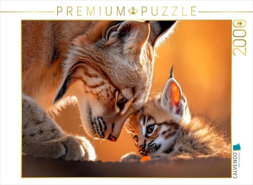CALVENDO Puzzle Luchs | 2000 Teile Lege-Größe 90 x 67 cm Foto-Puzzle für glückliche Stunden von CALVENDO