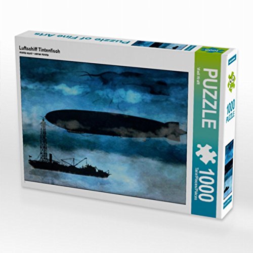 CALVENDO Puzzle Luftschiff Tintenfisch 1000 Teile Lege-Größe 64 x 48 cm Foto-Puzzle Bild von Vladi Krafft CALVENDO Puzzle Luftschiff Tintenfisch 1000 Teile Lege-Größe 64 x 48 cm Foto-Puzzle Bild von Vladi Krafft von CALVENDO