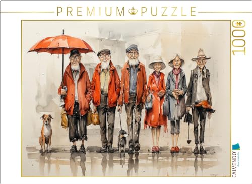 CALVENDO Puzzle Lustige Rentner - der Bus kommt gleich | 1000 Teile Lege-Größe 64 x 48 cm Foto-Puzzle für glückliche Stunden CALVENDO Puzzle Lustige Rentner - der Bus kommt gleich | 1000 Teile Lege-Größe 64 x 48 cm Foto-Puzzle für glückliche Stunden von CALVENDO