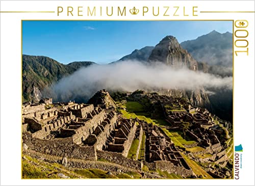 CALVENDO Puzzle Machu Picchu im Morgennebel 1000 Teile Puzzle quer | 1000 Teile Lege-Größe 64 x 48 cm Foto-Puzzle für glückliche Stunden CALVENDO Puzzle Machu Picchu im Morgennebel 1000 Teile Puzzle quer | 1000 Teile Lege-Größe 64 x 48 cm Foto-Puzzle für glückliche Stunden von CALVENDO