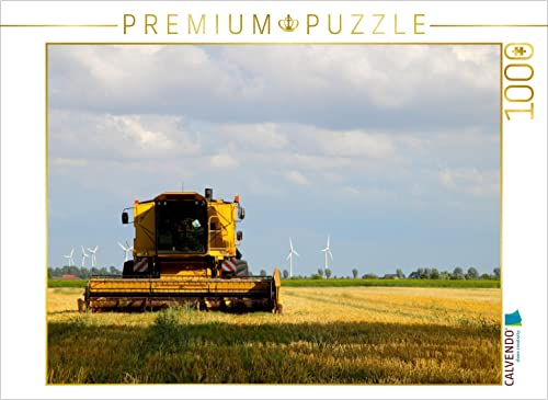 CALVENDO Puzzle Mähdrecher auf einem Stoppelfeld 1000 Teile Puzzle quer | 1000 Teile Lege-Größe 64 x 48 cm Foto-Puzzle für glückliche Stunden CALVENDO Puzzle Mähdrecher auf einem Stoppelfeld 1000 Teile Puzzle quer | 1000 Teile Lege-Größe 64 x 48 cm Foto-Puzzle für glückliche Stunden von CALVENDO