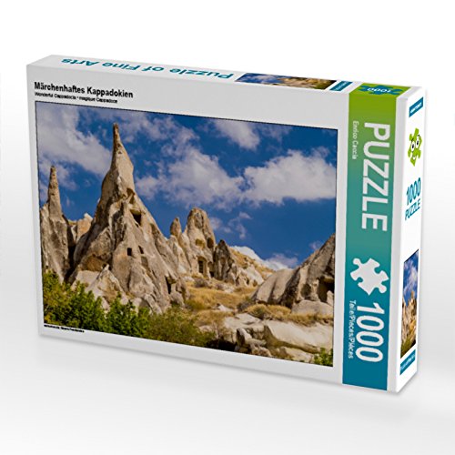 CALVENDO Puzzle Märchenhaftes Kappadokien 1000 Teile Puzzle quer | Lege-Größe cm Foto-Puzzle für glückliche Stunden von CALVENDO