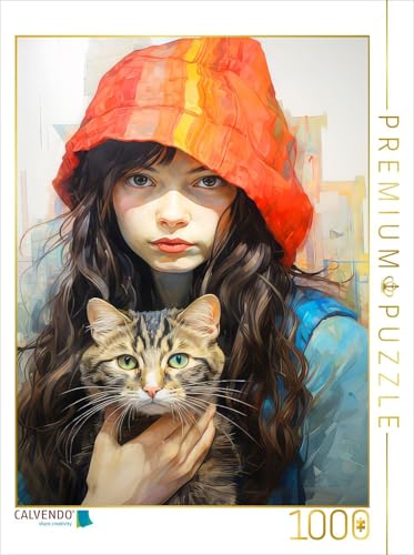CALVENDO Puzzle Man and cat | Lege-Größe cm Foto-Puzzle für glückliche Stunden CALVENDO Puzzle Man and cat | Lege-Größe cm Foto-Puzzle für glückliche Stunden von CALVENDO