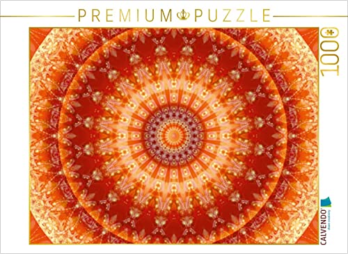CALVENDO Puzzle Mandala Lebensfreude 1000 Teile Puzzle quer | Lege-Größe cm Foto-Puzzle für glückliche Stunden von CALVENDO