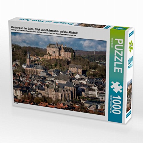 CALVENDO Puzzle Marburg an der Lahn, Blick vom Rabenstein auf die Altstadt 1000 Teile Lege-Größe 64 x 48 cm Foto-Puzzle Bild von Peter Beltz CALVENDO Puzzle Marburg an der Lahn, Blick vom Rabenstein auf die Altstadt 1000 Teile Lege-Größe 64 x 48 cm Foto-Puzzle Bild von Peter Beltz von CALVENDO