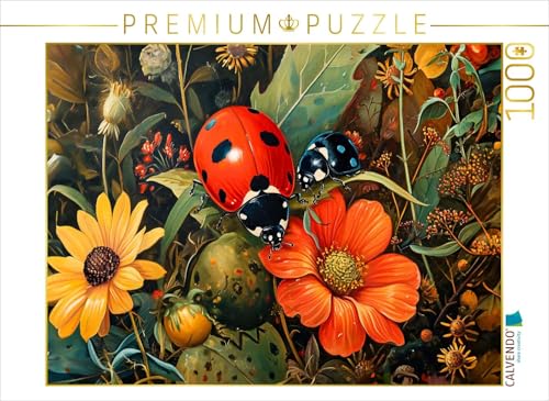 CALVENDO Puzzle Marienkäfer auf den Blüten | Lege-Größe cm Foto-Puzzle für glückliche Stunden CALVENDO Puzzle Marienkäfer auf den Blüten | Lege-Größe cm Foto-Puzzle für glückliche Stunden von CALVENDO