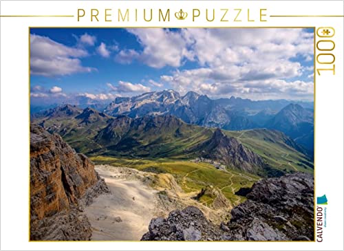 CALVENDO Puzzle Marmolata 1000 Teile Puzzle quer | Lege-Größe cm Foto-Puzzle für glückliche Stunden von CALVENDO