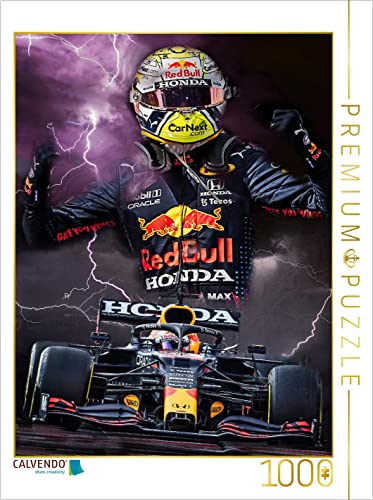 CALVENDO Puzzle Max Verstappen - Formel 1 Weltmeister des Jahres 2021 | Lege-Größe cm Foto-Puzzle für glückliche Stunden von CALVENDO