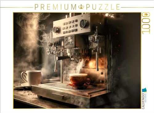 CALVENDO Puzzle Maximum Power Kaffeemaschine | 1000 Teile Lege-Größe 64 x 48 cm Foto-Puzzle für glückliche Stunden von CALVENDO