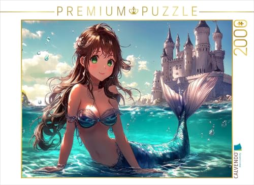 CALVENDO Puzzle Meerjungfrau | 2000 Teile Lege-Größe 90 x 67 cm Foto-Puzzle für glückliche Stunden von CALVENDO