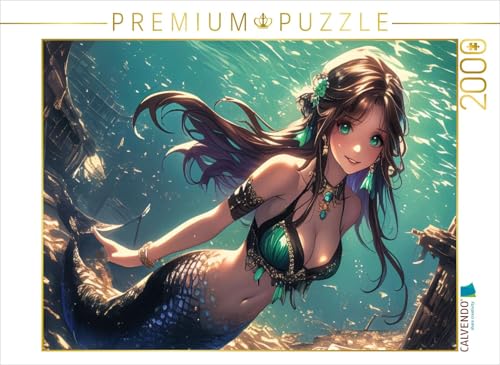 CALVENDO Puzzle Meerjungfrau | 2000 Teile Lege-Größe 90 x 67 cm Foto-Puzzle für glückliche Stunden von CALVENDO