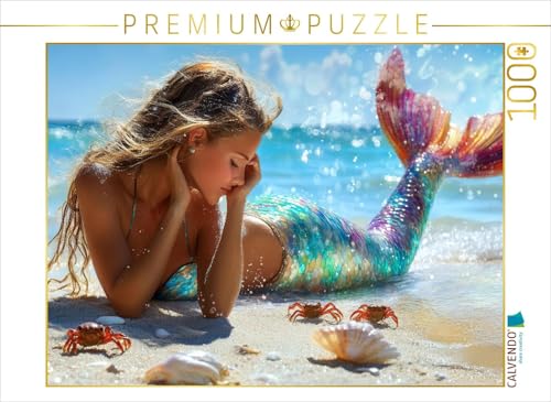 CALVENDO Puzzle Meerjungfrauen | 1000 Teile Lege-Größe 64 x 48 cm Foto-Puzzle für glückliche Stunden von CALVENDO