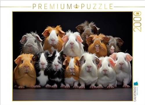 CALVENDO Puzzle Meerschweinchen übereinander | 2000 Teile Lege-Größe 90 x 67 cm Foto-Puzzle für glückliche Stunden CALVENDO Puzzle Meerschweinchen übereinander | 2000 Teile Lege-Größe 90 x 67 cm Foto-Puzzle für glückliche Stunden von CALVENDO