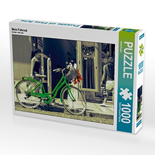 CALVENDO Puzzle Mein Fahrrad 1000 Teile Puzzle quer | 1000 Teile Lege-Größe 64 x 48 cm Foto-Puzzle für glückliche Stunden von CALVENDO