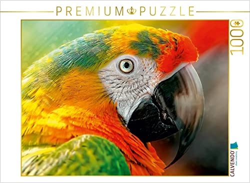 CALVENDO Puzzle Mein bunter Papagei 1000 Teile Puzzle quer | 1000 Teile Lege-Größe 64 x 48 cm Foto-Puzzle für glückliche Stunden von CALVENDO