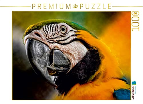 CALVENDO Puzzle Mein bunter Papagei 1000 Teile Puzzle quer | 1000 Teile Lege-Größe 64 x 48 cm Foto-Puzzle für glückliche Stunden von CALVENDO