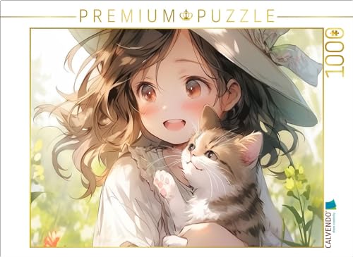 CALVENDO Puzzle Mein kleines Kätzchen | 1000 Teile Lege-Größe 64 x 48 cm Foto-Puzzle für glückliche Stunden von CALVENDO