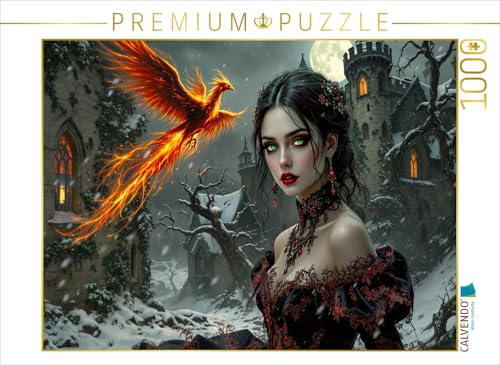 CALVENDO Puzzle Meisterin des Phoenix | 1000 Teile Lege-Größe 64 x 48 cm Foto-Puzzle für glückliche Stunden von CALVENDO