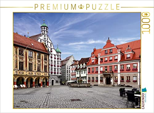 CALVENDO Puzzle Memmingen 1000 Teile Puzzle quer | 1000 Teile Lege-Größe 64 x 48 cm Foto-Puzzle für glückliche Stunden von CALVENDO