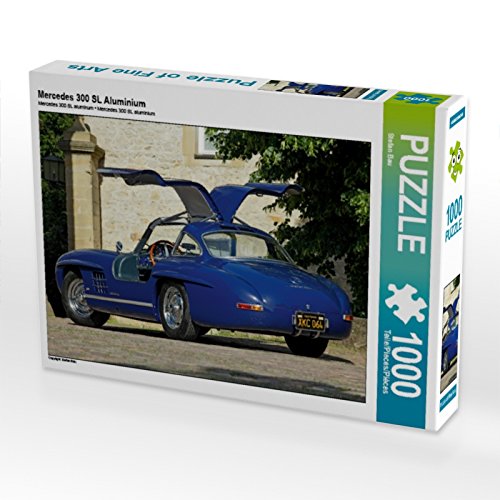 CALVENDO Puzzle Mercedes 300 SL Aluminium 1000 Teile Puzzle quer | 1000 Teile Lege-Größe 64 x 48 cm Foto-Puzzle für glückliche Stunden CALVENDO Puzzle Mercedes 300 SL Aluminium 1000 Teile Puzzle quer | 1000 Teile Lege-Größe 64 x 48 cm Foto-Puzzle für glückliche Stunden von CALVENDO