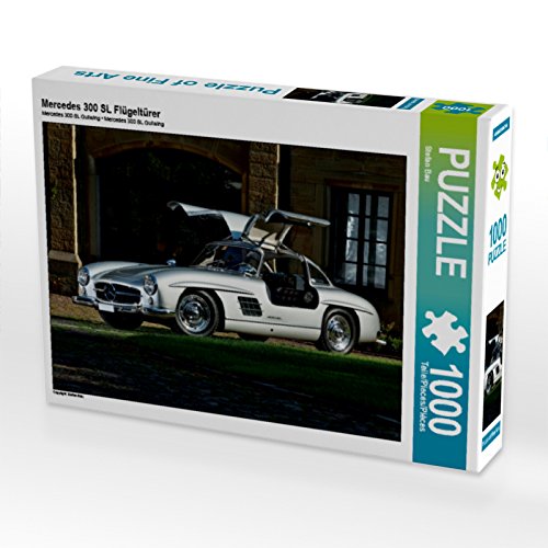 CALVENDO Puzzle Mercedes 300 SL Flügeltürer 1000 Teile Lege-Größe 64 x 48 cm Foto-Puzzle Bild von Stefan BAU von CALVENDO