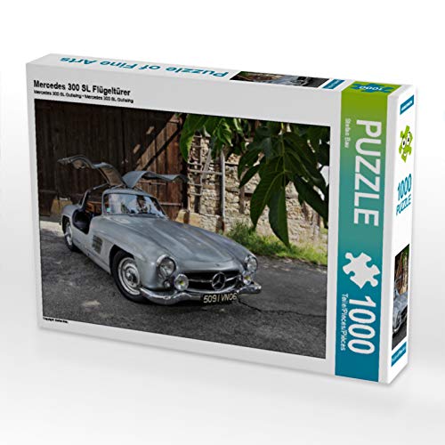 CALVENDO Puzzle Mercedes 300 SL Flügeltürer - 1000 Teile Foto-Puzzle für glückliche Stunden von CALVENDO