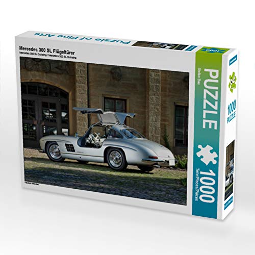 CALVENDO Puzzle Mercedes 300 SL Flügeltürer 1000 Teile Puzzle quer | 1000 Teile Lege-Größe 64 x 48 cm Foto-Puzzle für glückliche Stunden von CALVENDO