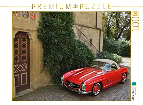 CALVENDO Puzzle Mercedes 300 SL Raodster 1000 Teile Puzzle quer | 1000 Teile Lege-Größe 64 x 48 cm Foto-Puzzle für glückliche Stunden von CALVENDO