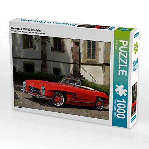 CALVENDO Puzzle Mercedes 300 SL Roadster 1000 Teile Lege-Größe 64 x 48 cm Foto-Puzzle Bild von Stefan BAU von CALVENDO