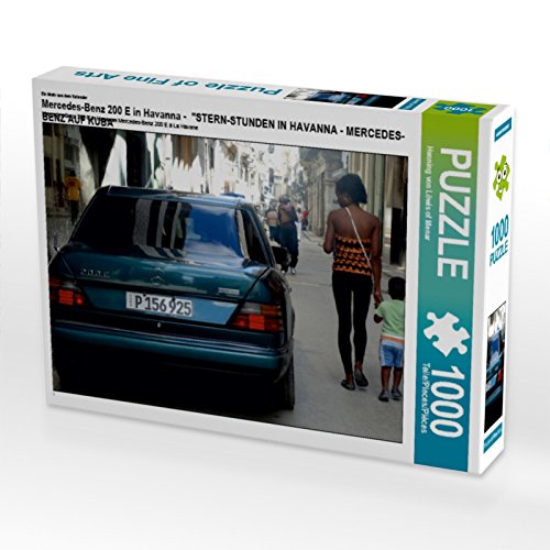 CALVENDO Puzzle Mercedes-Benz 200 E in Havanna - Ein Motiv aus dem Kalender "STERN-STUNDEN IN HAVANNA - MERCEDES-BENZ AUF KUBA" 1000 Teile Lege-Größe 64 x 48 cm Foto-Puzzle Bild von Henning von Loewis of Menar CALVENDO Puzzle Mercedes-Benz 200 E in Havanna - Ein Motiv aus dem Kalender "STERN-STUNDEN IN HAVANNA - MERCEDES-BENZ AUF KUBA" 1000 Teile Lege-Größe 64 x 48 cm Foto-Puzzle Bild von Henning von Loewis of Menar von CALVENDO