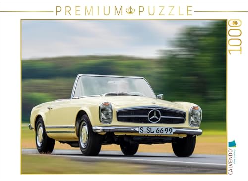 CALVENDO Puzzle Mercedes Benz 250 SL (1963) 1000 Teile Lege-Größe 64 x 48 cm Foto-Puzzle Bild von Reinhold möller von CALVENDO