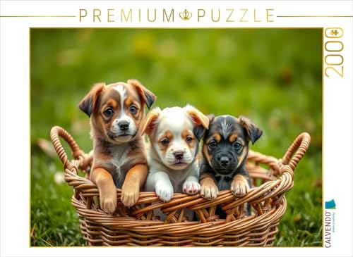 CALVENDO Puzzle Mischlingswelpen | 2000 Teile Lege-Größe 90 x 67 cm Foto-Puzzle für glückliche Stunden CALVENDO Puzzle Mischlingswelpen | 2000 Teile Lege-Größe 90 x 67 cm Foto-Puzzle für glückliche Stunden von CALVENDO