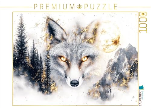 CALVENDO Puzzle Mit jedem Atemzug webt der Fuchs die Magie in die Welt | 1000 Teile Lege-Größe 64 x 48 cm Foto-Puzzle für glückliche Stunden CALVENDO Puzzle Mit jedem Atemzug webt der Fuchs die Magie in die Welt | 1000 Teile Lege-Größe 64 x 48 cm Foto-Puzzle für glückliche Stunden von CALVENDO