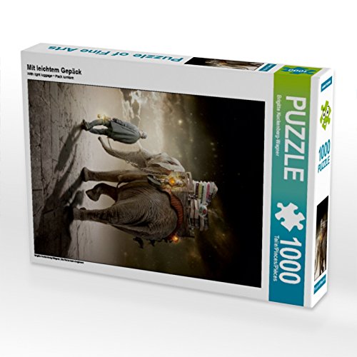 CALVENDO Puzzle Mit leichtem Gepäck 1000 Teile Puzzle hoch | 1000 Teile Lege-Größe 48 x 64 cm Foto-Puzzle für glückliche Stunden von CALVENDO