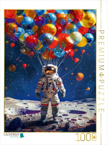 CALVENDO Puzzle Mit vielen bunten Luftballons ins All | 1000 Teile Lege-Größe 64 x 48 cm Foto-Puzzle für glückliche Stunden CALVENDO Puzzle Mit vielen bunten Luftballons ins All | 1000 Teile Lege-Größe 64 x 48 cm Foto-Puzzle für glückliche Stunden von CALVENDO