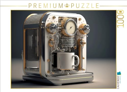 CALVENDO Puzzle Moderne Kaffeemaschine | 1000 Teile Lege-Größe 64 x 48 cm Foto-Puzzle für glückliche Stunden CALVENDO Puzzle Moderne Kaffeemaschine | 1000 Teile Lege-Größe 64 x 48 cm Foto-Puzzle für glückliche Stunden von CALVENDO