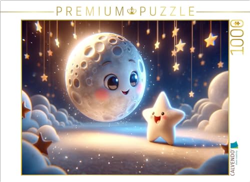 CALVENDO Puzzle Mondgespräche: Der kleine Stern und der Mond | 1000 Teile Lege-Größe 64 x 48 cm Foto-Puzzle für glückliche Stunden CALVENDO Puzzle Mondgespräche: Der kleine Stern und der Mond | 1000 Teile Lege-Größe 64 x 48 cm Foto-Puzzle für glückliche Stunden von CALVENDO