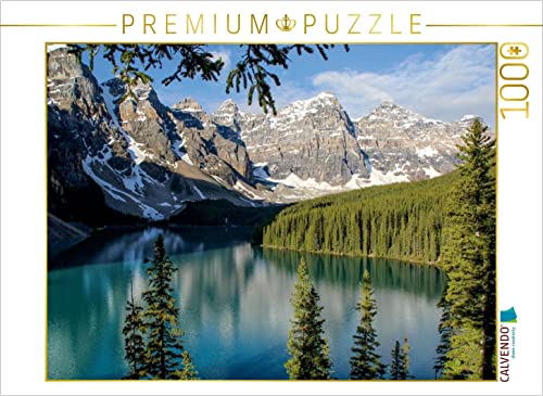 CALVENDO Puzzle Moraine Lake, Banff National Park, Canada 1000 Teile Lege-Größe 64 x 48 cm Foto-Puzzle Bild von Frank Zimmermann CALVENDO Puzzle Moraine Lake, Banff National Park, Canada 1000 Teile Lege-Größe 64 x 48 cm Foto-Puzzle Bild von Frank Zimmermann von CALVENDO