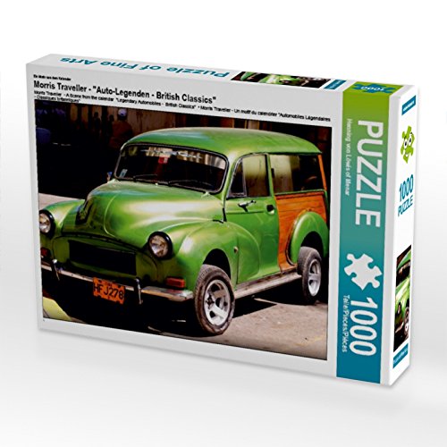 CALVENDO Puzzle Morris Traveller - EIN Motiv aus dem Kalender Auto-Legenden - British Classics 1000 Teile Puzzle quer | 1000 Teile Lege-Größe 64 x 48 cm Foto-Puzzle für glückliche Stunden von CALVENDO