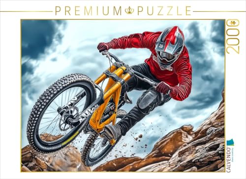 CALVENDO Puzzle Mountainbike | 2000 Teile Lege-Größe 90 x 67 cm Foto-Puzzle für glückliche Stunden von CALVENDO