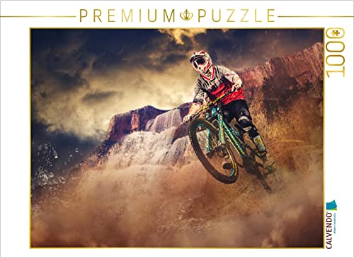 CALVENDO Puzzle Mountainbike Trails 1000 Teile Lege-Größe 64 x 48 cm Foto-Puzzle Bild von Dirk Meutzner von CALVENDO