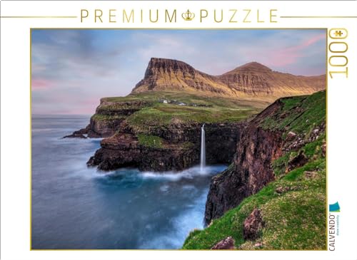 CALVENDO Puzzle Múlafossur | Lege-Größe cm Foto-Puzzle für glückliche Stunden von CALVENDO