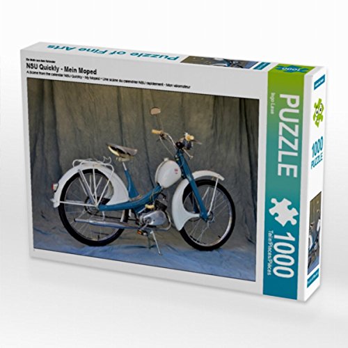 CALVENDO Puzzle NSU Quickly - Mein Moped 1000 Teile Lege-Größe 64 x 48 cm Foto-Puzzle Bild von Ingo Laue von CALVENDO