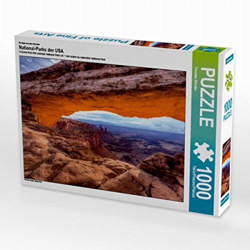 CALVENDO Puzzle EIN Motiv aus dem Kalender National-Parks der USA 1000 Teile Puzzle quer | 1000 Teile Lege-Größe 64 x 48 cm Foto-Puzzle für glückliche Stunden von CALVENDO