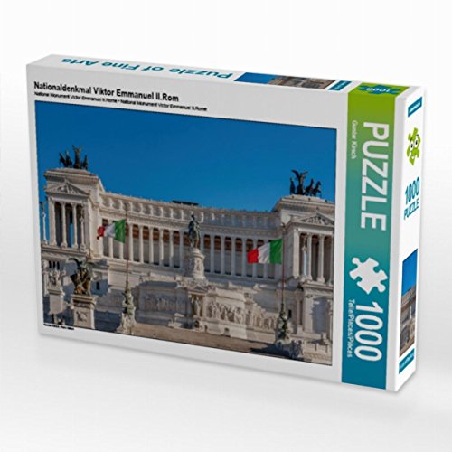 CALVENDO Puzzle Nationaldenkmal Viktor Emmanuel II.Rom 1000 Teile Lege-Größe 64 x 48 cm Foto-Puzzle Bild von Gunter Kirsch CALVENDO Puzzle Nationaldenkmal Viktor Emmanuel II.Rom 1000 Teile Lege-Größe 64 x 48 cm Foto-Puzzle Bild von Gunter Kirsch von CALVENDO