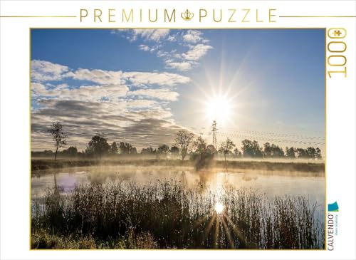 CALVENDO Puzzle Nebel im Moor | 1000 Teile Lege-Größe 64 x 48 cm Foto-Puzzle für glückliche Stunden CALVENDO Puzzle Nebel im Moor | 1000 Teile Lege-Größe 64 x 48 cm Foto-Puzzle für glückliche Stunden von CALVENDO