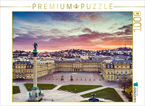 CALVENDO Puzzle Neues Schloss Stuttgart mit Schlossplatz 1000 Teile Puzzle quer | 1000 Teile Lege-Größe 64 x 48 cm Foto-Puzzle für glückliche Stunden CALVENDO Puzzle Neues Schloss Stuttgart mit Schlossplatz 1000 Teile Puzzle quer | 1000 Teile Lege-Größe 64 x 48 cm Foto-Puzzle für glückliche Stunden von CALVENDO