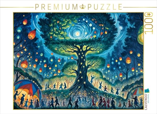 CALVENDO Puzzle Neujahrsfeier | 1000 Teile Lege-Größe 64 x 48 cm Foto-Puzzle für glückliche Stunden von CALVENDO