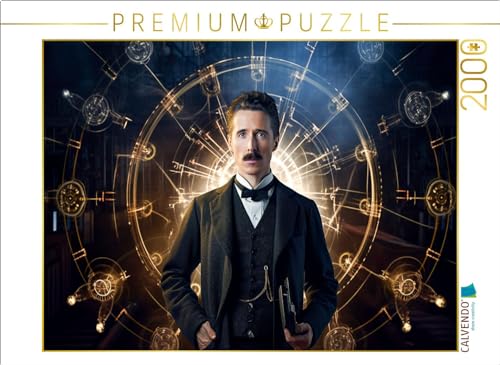 CALVENDO Puzzle Nikola Tesla | 2000 Teile Lege-Größe 90 x 67 cm Foto-Puzzle für glückliche Stunden von CALVENDO